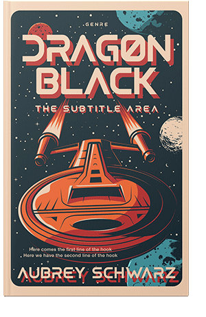 Pre Made Book Cover Ebony Clay