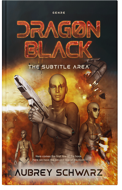 Front view of Premade Science Fiction Book Cover - Sambuca