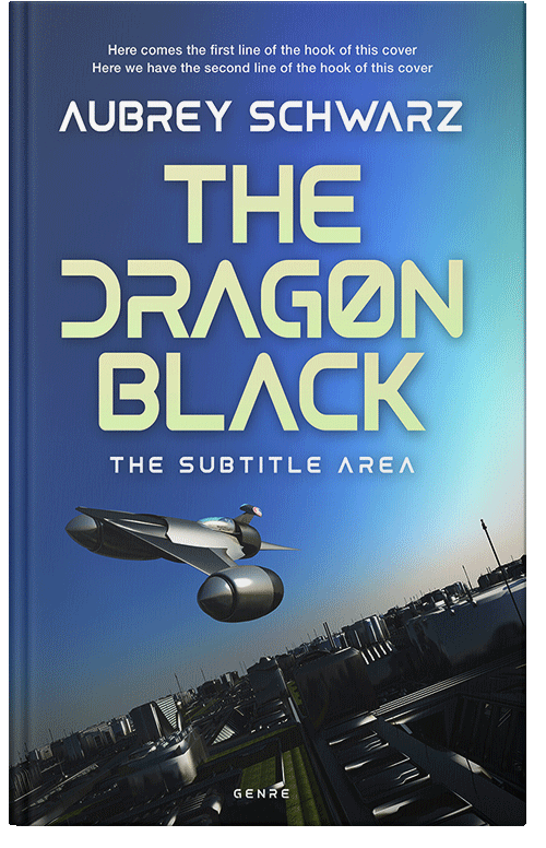 Front view of Premade Science Fiction Book Cover - Chambray