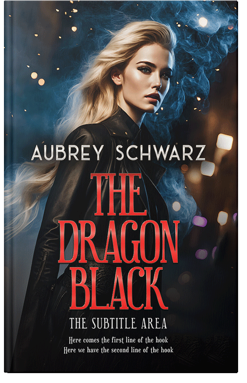 Front view of Premade Science Fiction Book Cover - New York Pink