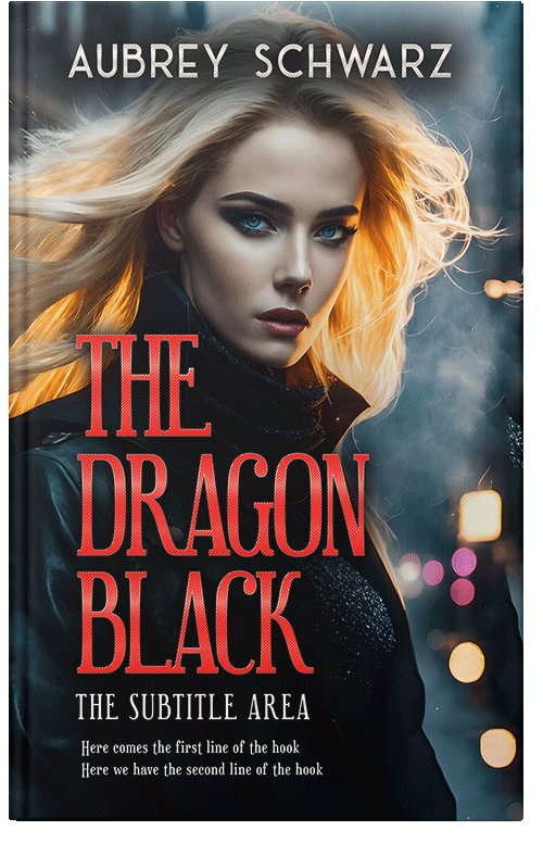 Front view of Premade Science Fiction Book Cover - Burning Sand