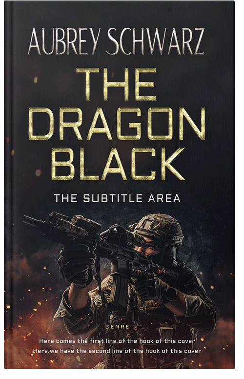 Front view of Premade Action & Adventure Book Cover - Bastille
