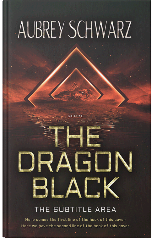 Front view of Premade Science Fiction Book Cover - Cocoa Brown