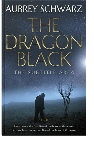 Pre Made Book Cover Ebony Clay