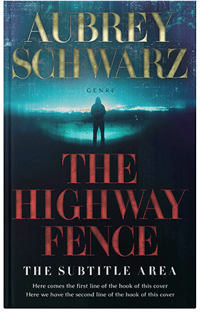 Pre Made Book Cover Tan