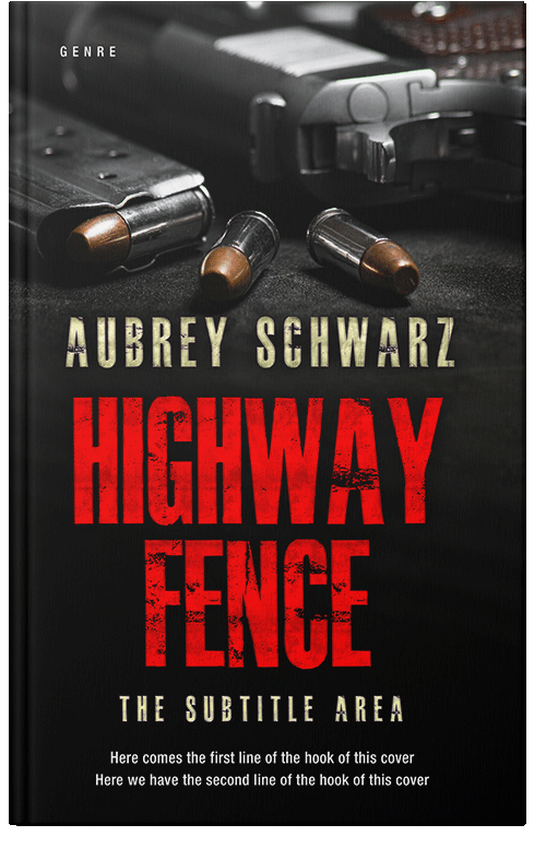 Front view of Premade Mystery & Thriller & Suspense Book Cover - Valencia