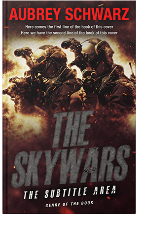 Pre Made Book Cover Tan