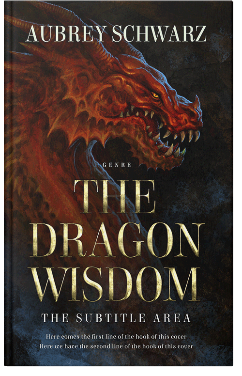 Front view of Premade Fantasy Book Cover - Night Rider