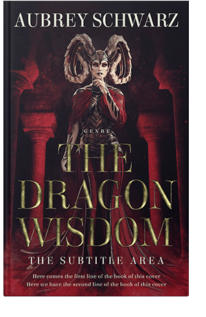 Pre Made Book Cover Old Rose