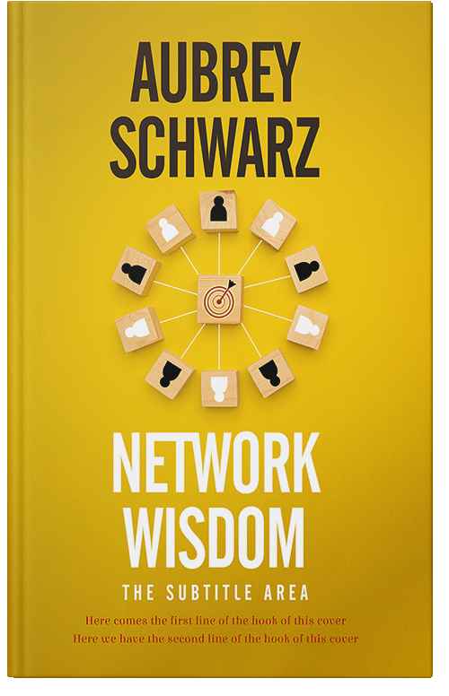 Front view of Premade Business Book Cover - Corn