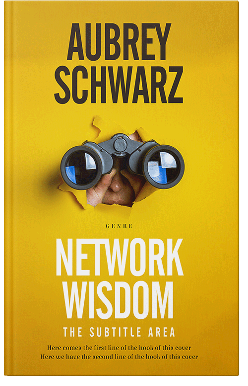 Front view of Premade Business Book Cover - Corn