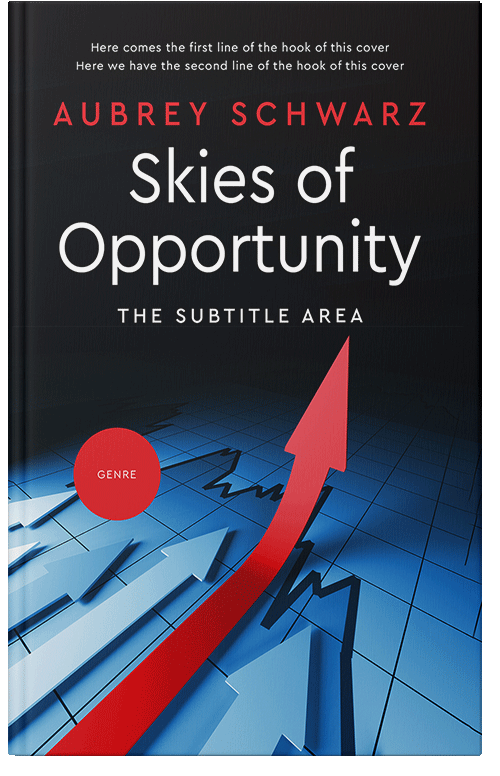 Front view of Premade Business Book Cover - Contessa