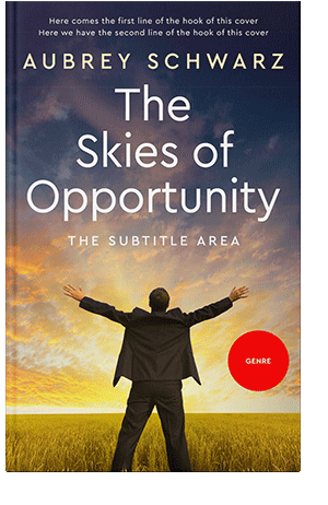 Pre Made Book Cover Harvest Gold