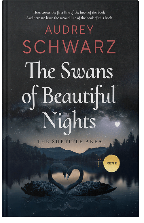 Front view of Premade Romance Book Cover - Mirage