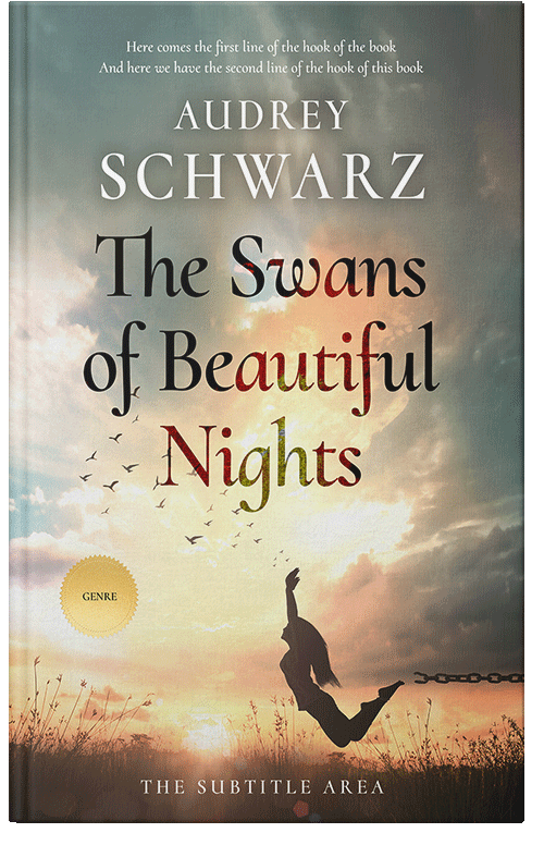 Front view of Premade Self-Improvement & Self-Help Book Cover - Hillary