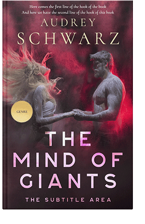 Pre Made Book Cover Crater Brown