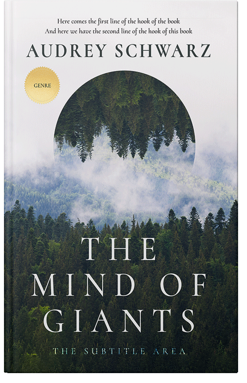 Front view of Premade Nature Book Cover - Outer Space