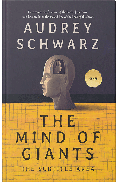 Front view of Premade Surreal Book Cover - Ronchi