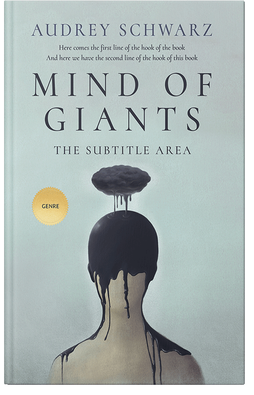 Front view of Premade Health & Mind & Body Book Cover - Tiara