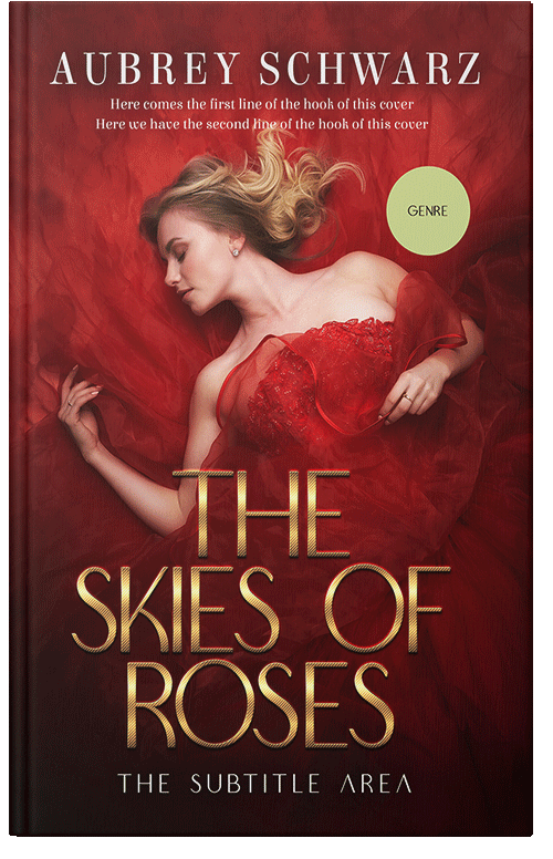 Front view of Premade Erotica Book Cover - Dark Tan