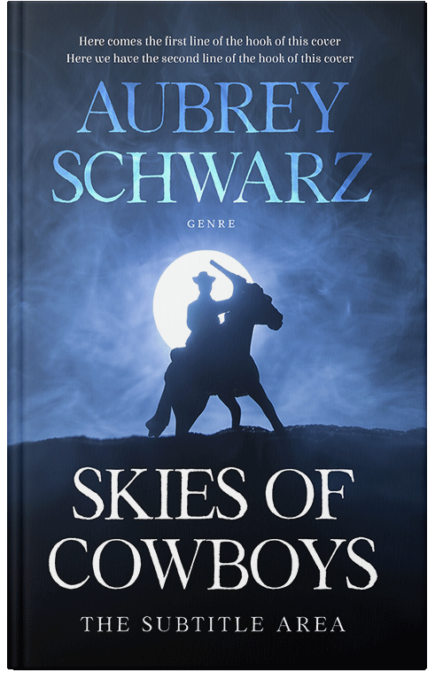 Front view of Premade Action & Adventure Book Cover - Big Stone