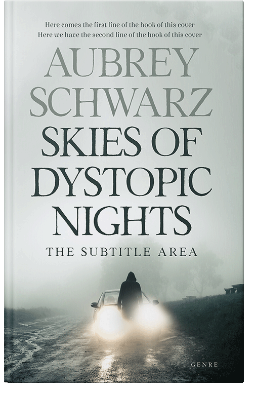 Front view of Premade Mystery & Thriller & Suspense Book Cover - Tasman