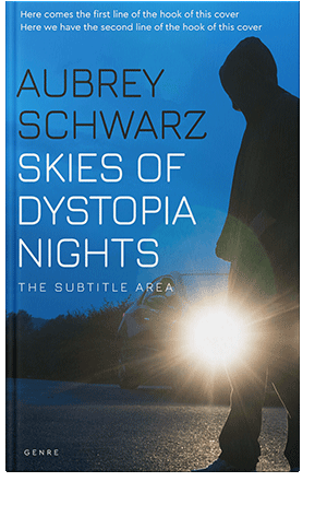 Pre Made Book Cover Denim