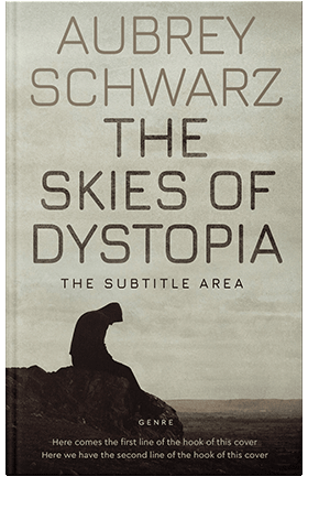 Pre Made Book Cover Foggy Gray