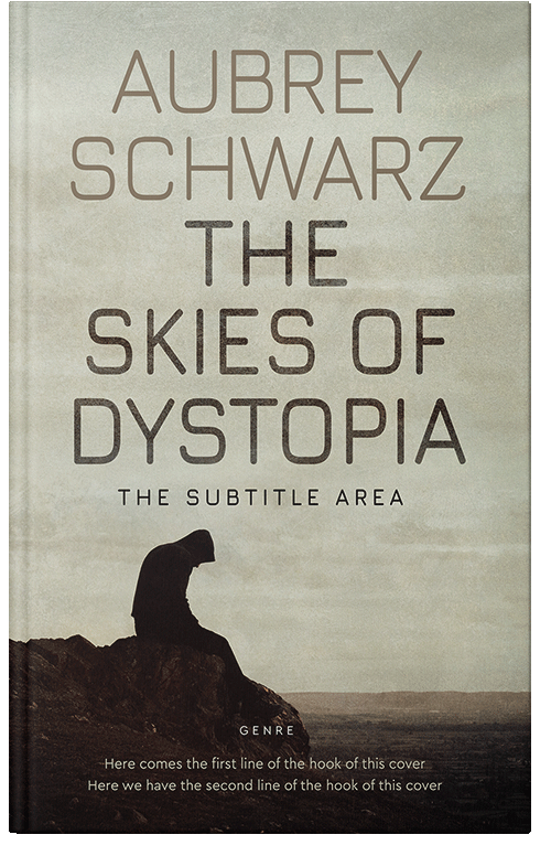 Front view of Premade Health & Mind & Body Book Cover - Foggy Gray