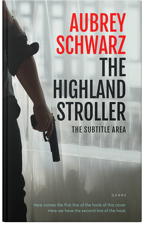 Front view of Premade Mystery & Thriller & Suspense Book Cover - Pumice