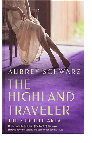 Pre Made Book Cover Wisteria