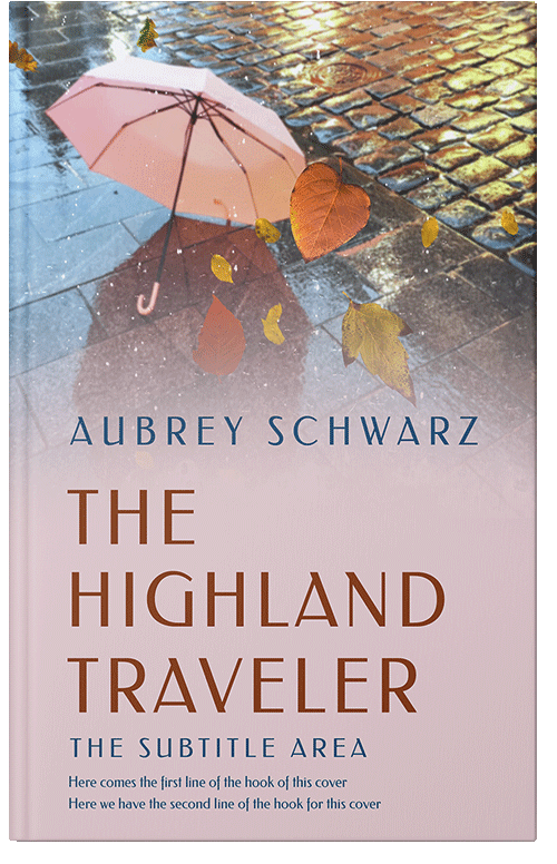 Front view of Premade Literary Fiction Book Cover - Wafer