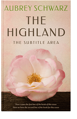 Pre Made Book Cover Just Right