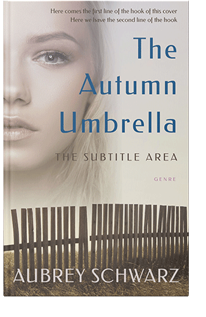 Pre Made Book Cover Swirl