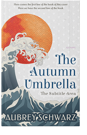 Pre Made Book Cover Blue Bayoux