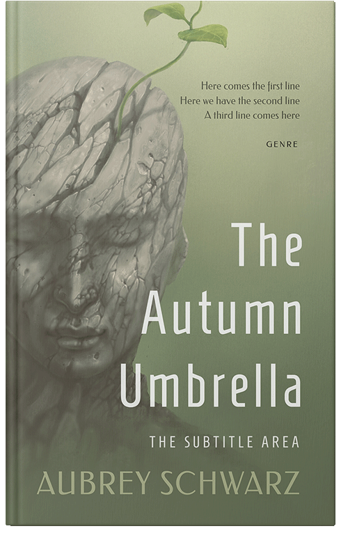 Front view of Premade Self-Improvement & Self-Help Book Cover - Bitter