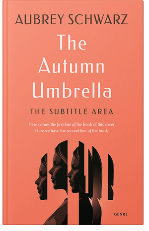 Premade Book Cover Salmon