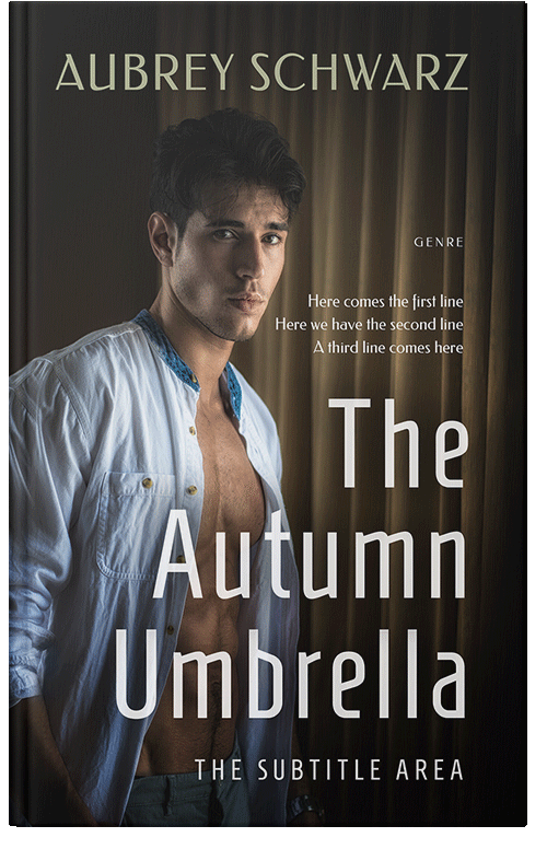 Front view of Premade Erotica Book Cover - Zeus