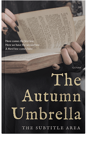 Pre Made Book Cover Thatch