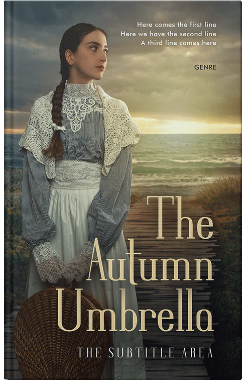 Front view of Premade Romance Book Cover - Armadillo