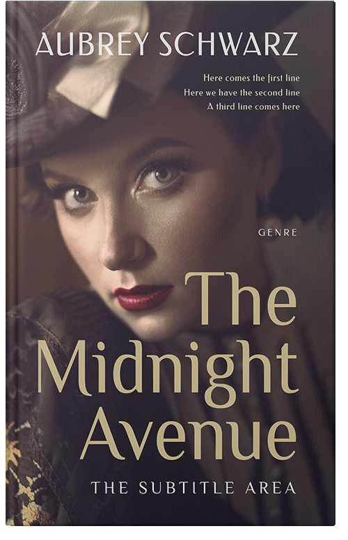 Front view of Premade Historical Book Cover - Thunder