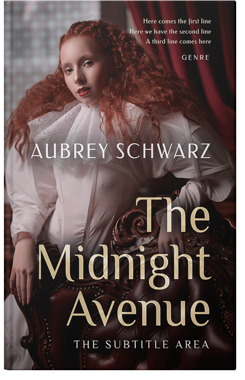 Front view of Premade Historical Book Cover - Eclipse