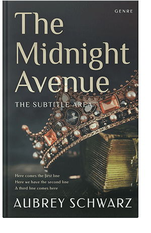 Pre Made Book Cover Outer Space