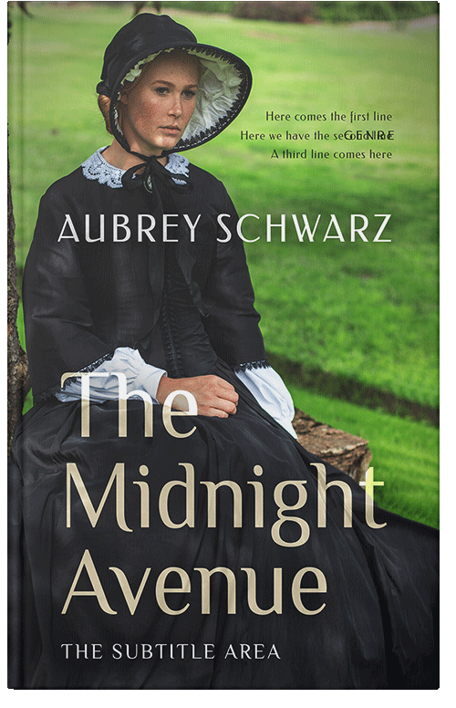 Front view of Premade Romance Book Cover - Heavy Metal