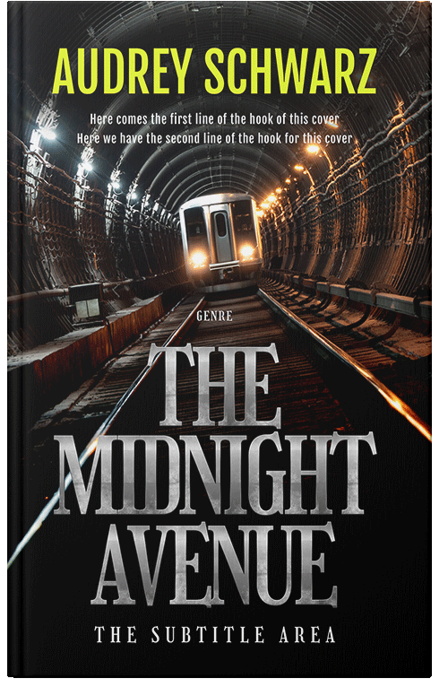 Front view of Premade Action & Adventure Book Cover - Indian Khaki