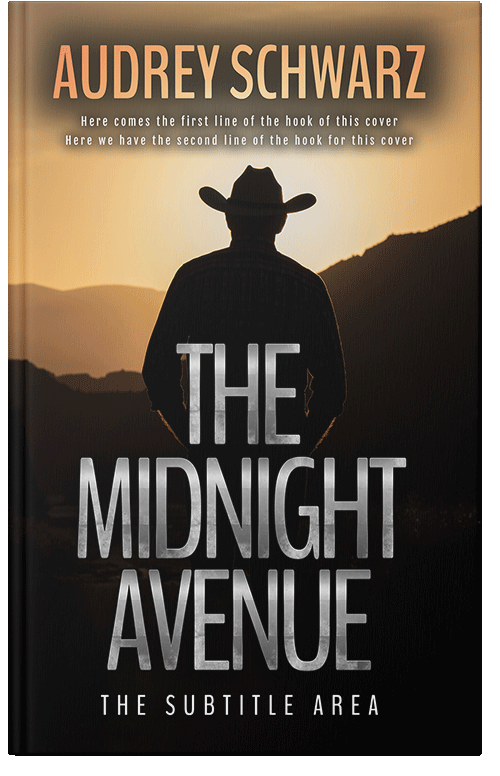 Front view of Premade Action & Adventure Book Cover - Oil