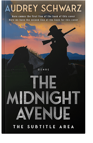 Pre Made Book Cover Brandy Rose