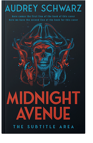 Pre Made Book Cover Ebony