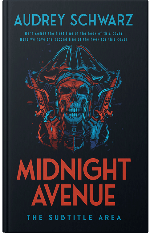 Front view of Premade Mystery & Thriller & Suspense Book Cover - Ebony