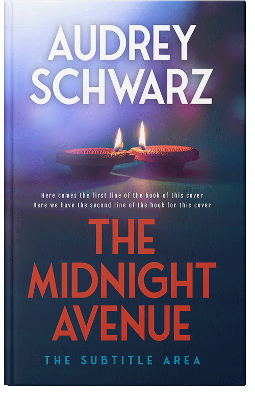 Front view of Premade Religion & Spirituality Book Cover - Cloud Burst